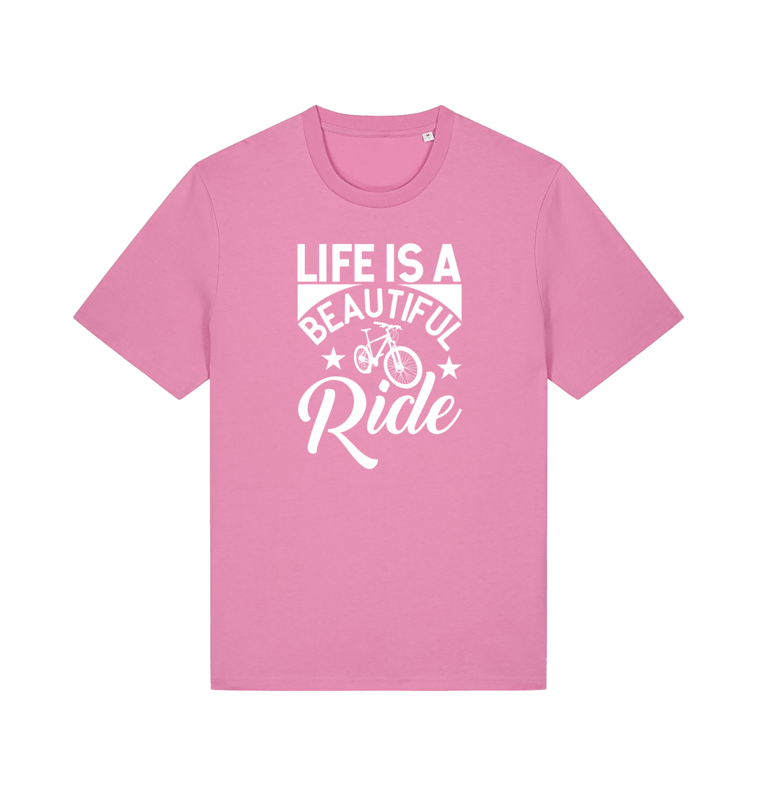 Bubble Pink Printed T-shirt Front